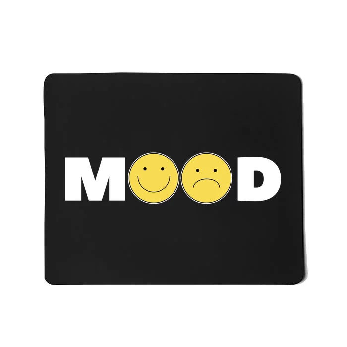 Mood Happy Sad Smile Face Mousepad