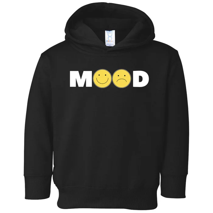 Mood Happy Sad Smile Face Toddler Hoodie