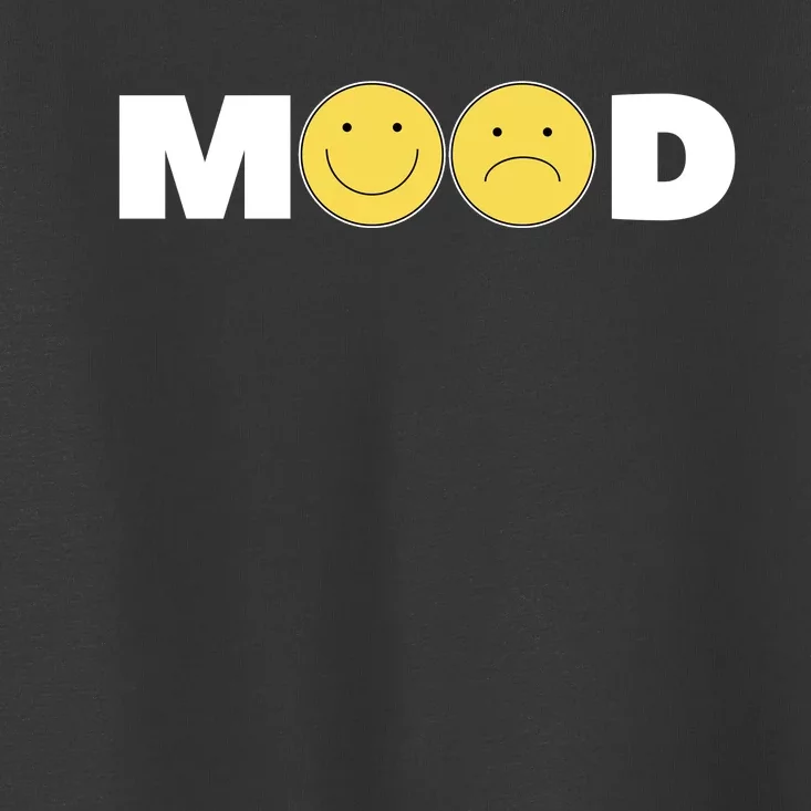 Mood Happy Sad Smile Face Toddler T-Shirt