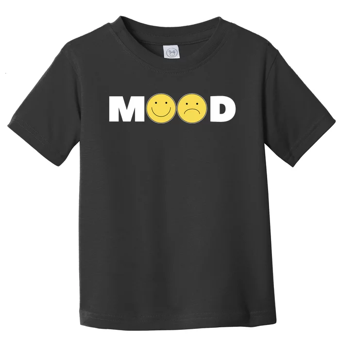 Mood Happy Sad Smile Face Toddler T-Shirt