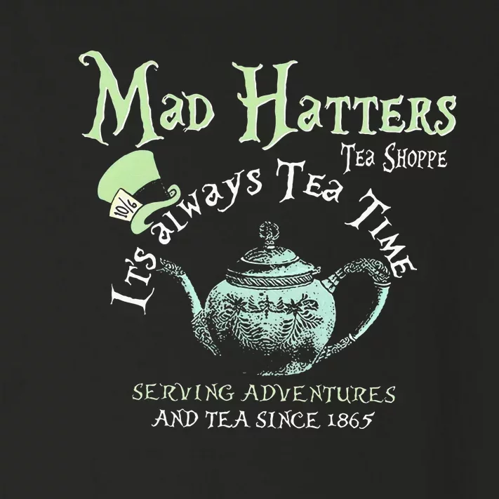 Mad Hatters Tea Shoppe ItS Always Tea Time Toddler Long Sleeve Shirt