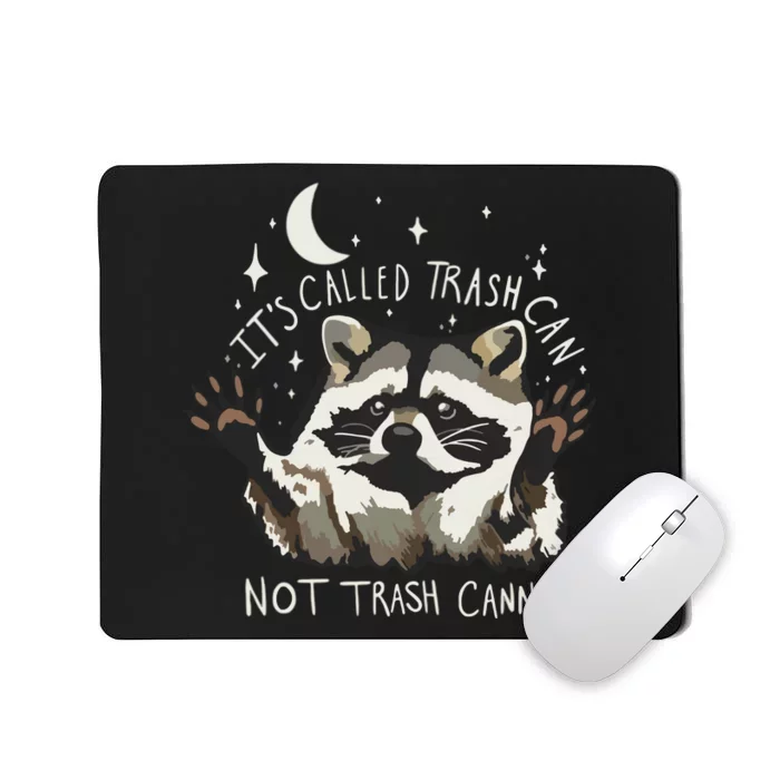 Meme Humor Trash Panda Quirky Unhinged Mousepad