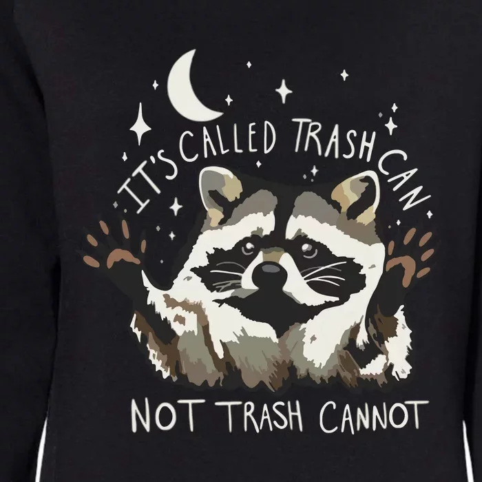 Meme Humor Trash Panda Quirky Unhinged Womens California Wash Sweatshirt