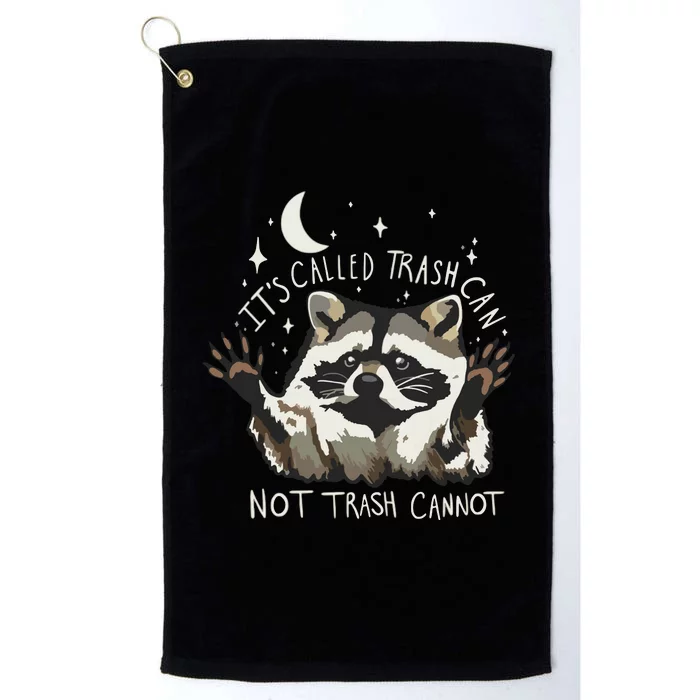 Meme Humor Trash Panda Quirky Unhinged Platinum Collection Golf Towel