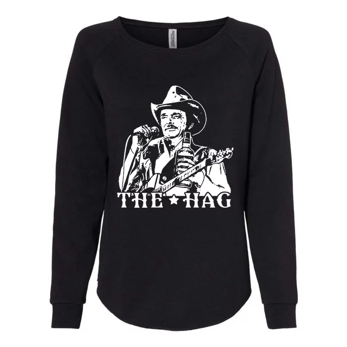 Merle Haggard The Hag Womens California Wash Sweatshirt