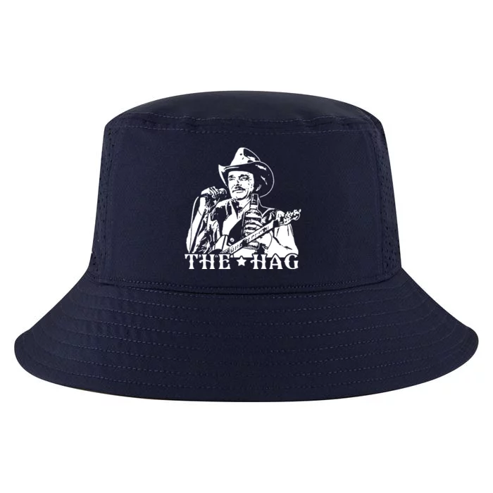 Merle Haggard The Hag Cool Comfort Performance Bucket Hat