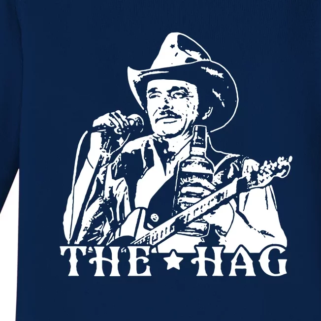 Merle Haggard The Hag Baby Long Sleeve Bodysuit