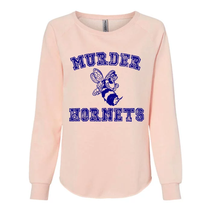 Murder Hornets Team Womens California Wash Sweatshirt