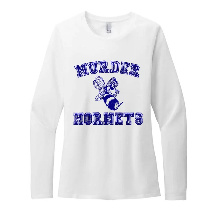 Murder Hornets Team Womens CVC Long Sleeve Shirt