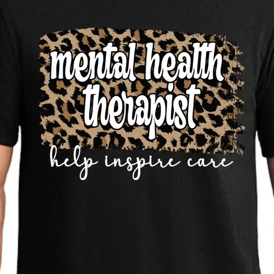 Mental Health Therapist Tal Health Therapy Gift Pajama Set