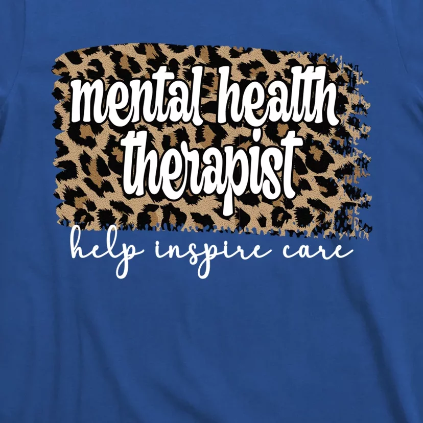 Mental Health Therapist Tal Health Therapy Gift T-Shirt