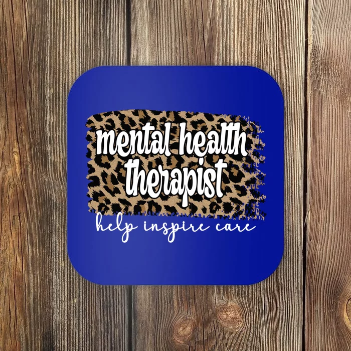 Mental Health Therapist Tal Health Therapy Gift Coaster