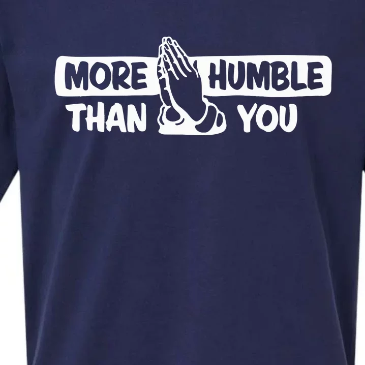 More Humble Than You Sueded Cloud Jersey T-Shirt