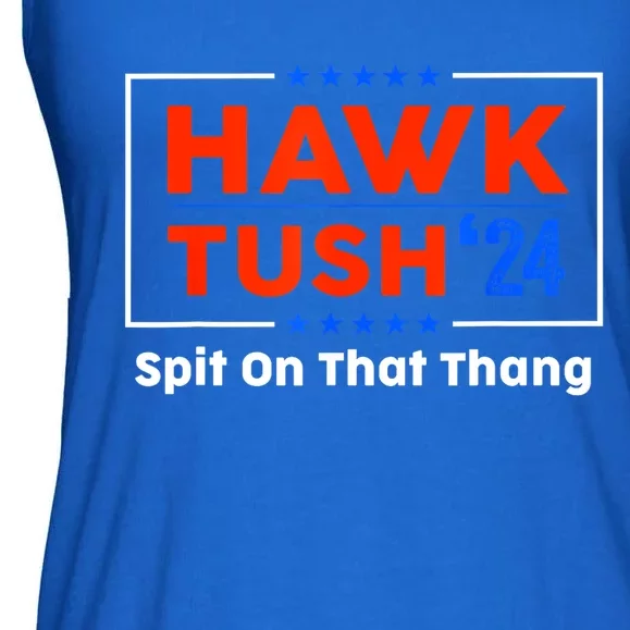 Meme Hawk Tush Spit On That Thing Presidential Candidate Parody Gift Ladies Essential Flowy Tank