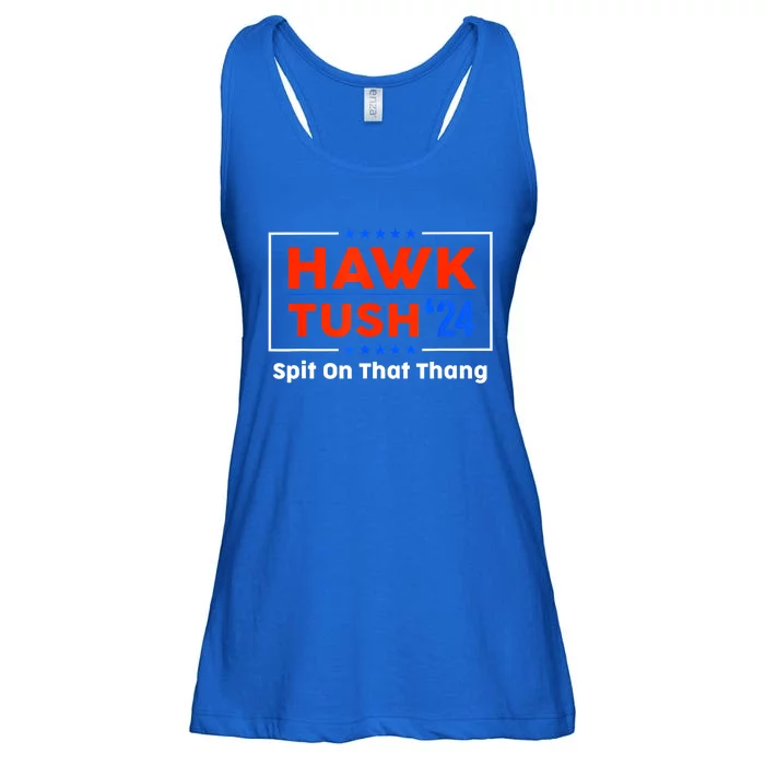 Meme Hawk Tush Spit On That Thing Presidential Candidate Parody Gift Ladies Essential Flowy Tank