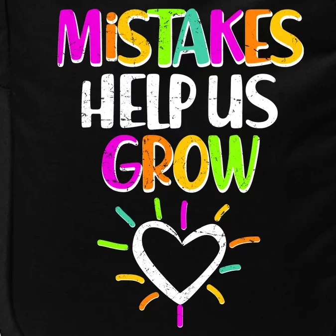 Mistakes Helps Us Grow Impact Tech Backpack