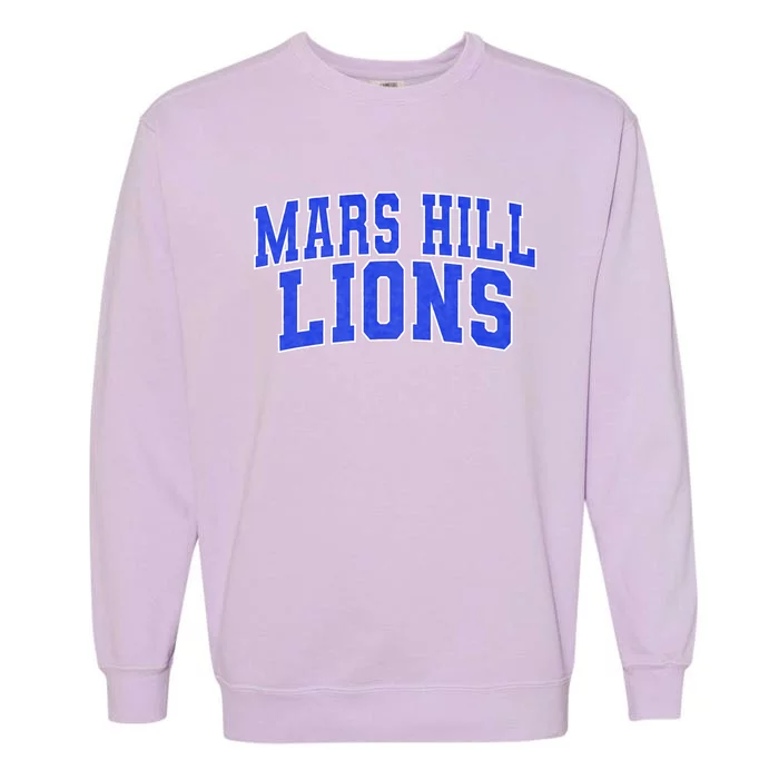 Mars Hill University Lions Garment-Dyed Sweatshirt