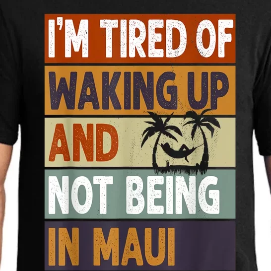 Maui Hawaii Vacation Souvenir Pajama Set