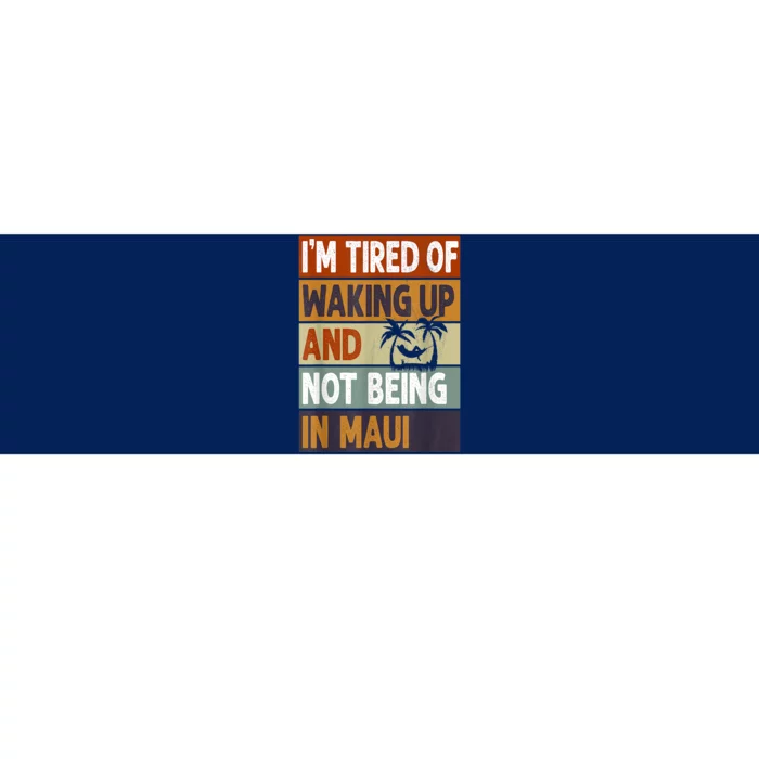 Maui Hawaii Vacation Souvenir Bumper Sticker