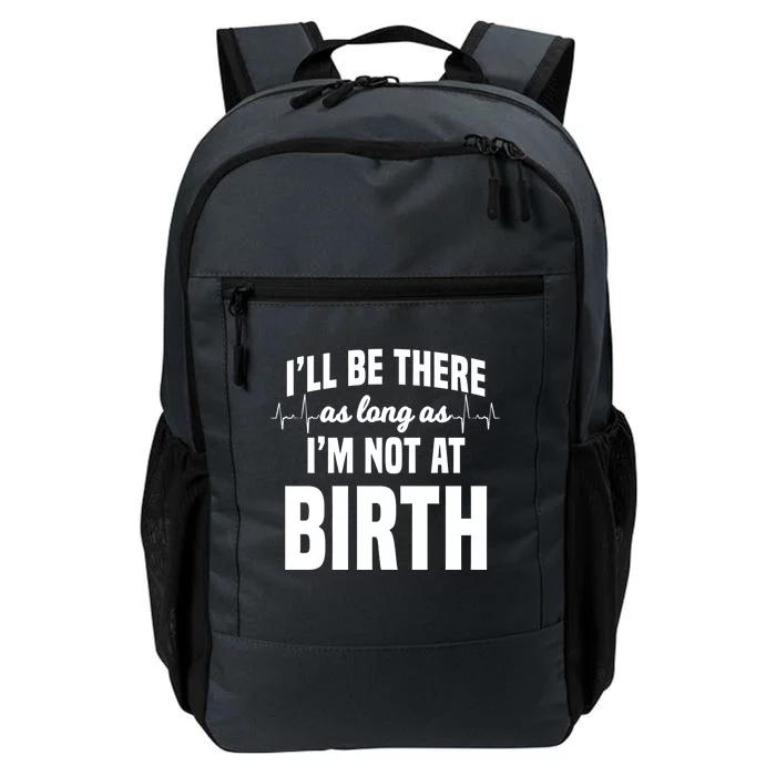 Midwife Healthcare Worker Labour Obstetrician Not At A Birth Gift Daily Commute Backpack