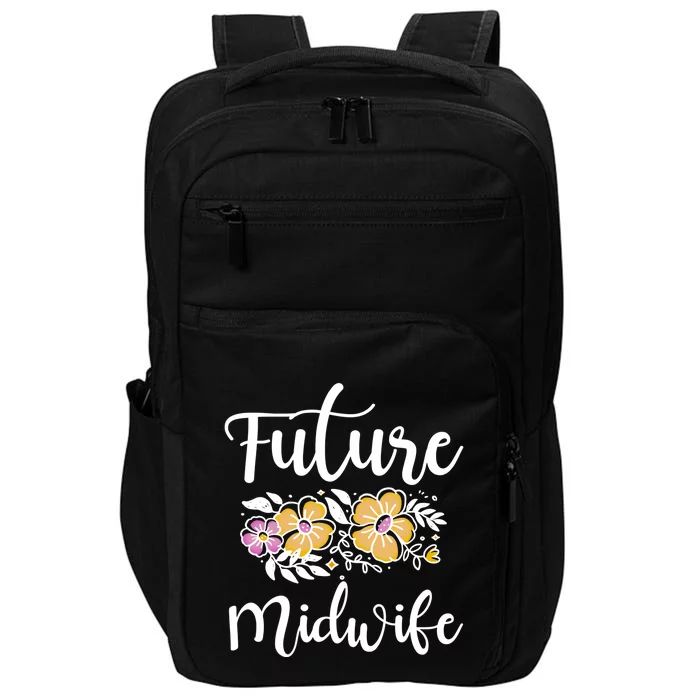 Midwife Healthcare Worker Student Birth Obstetrician Gift Impact Tech Backpack