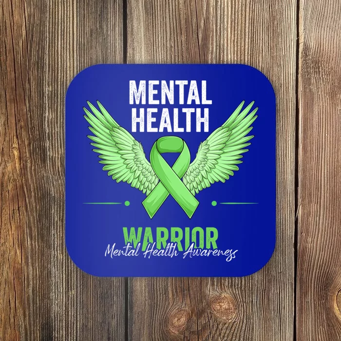 Mental Health Warrior Tal Health Matters Awareness Month Gift Coaster