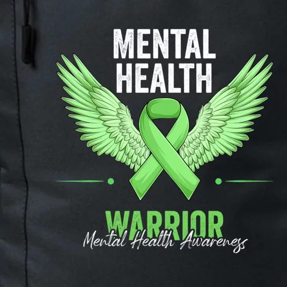 Mental Health Warrior Tal Health Matters Awareness Month Gift Daily Commute Backpack