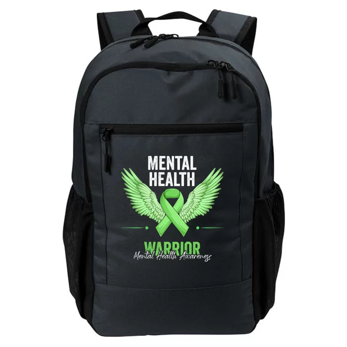 Mental Health Warrior Tal Health Matters Awareness Month Gift Daily Commute Backpack