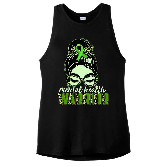 Mental Health Warrior Ladies Tri-Blend Wicking Tank