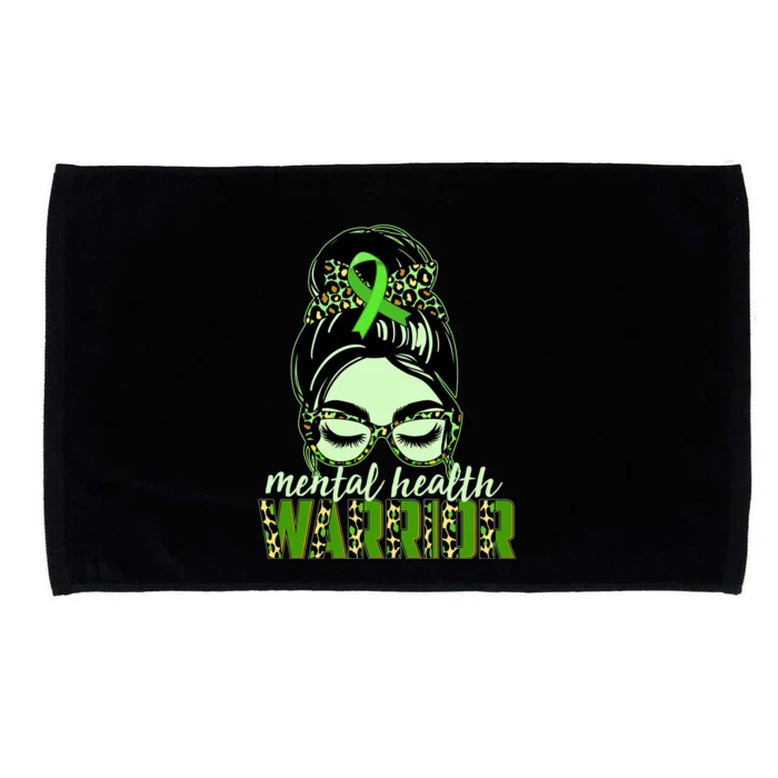 Mental Health Warrior Microfiber Hand Towel