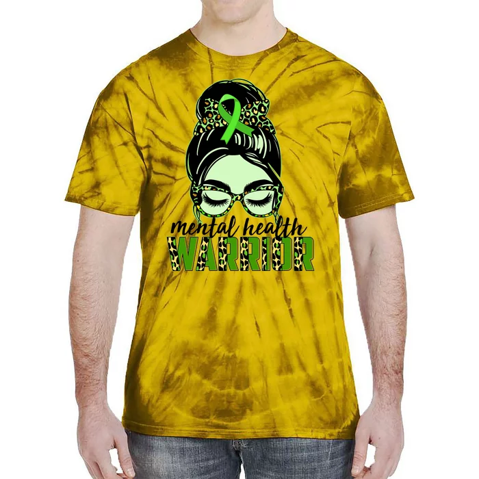 Mental Health Warrior Tie-Dye T-Shirt