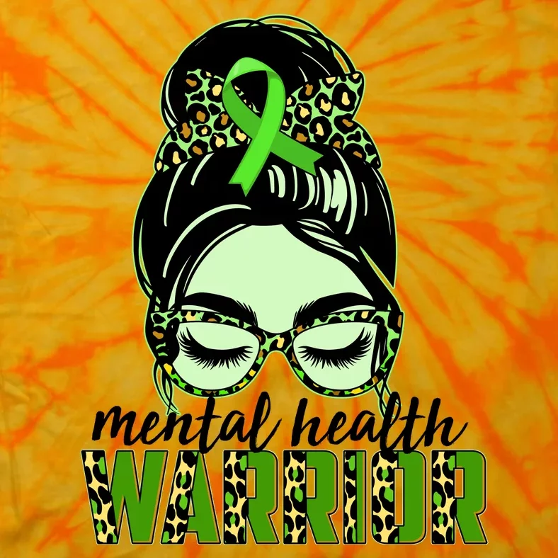 Mental Health Warrior Tie-Dye T-Shirt