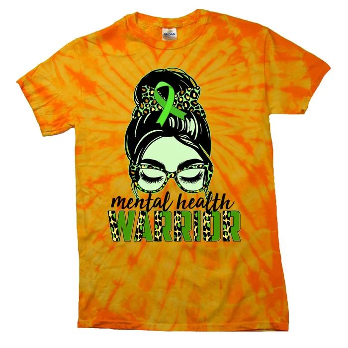 Mental Health Warrior Tie-Dye T-Shirt