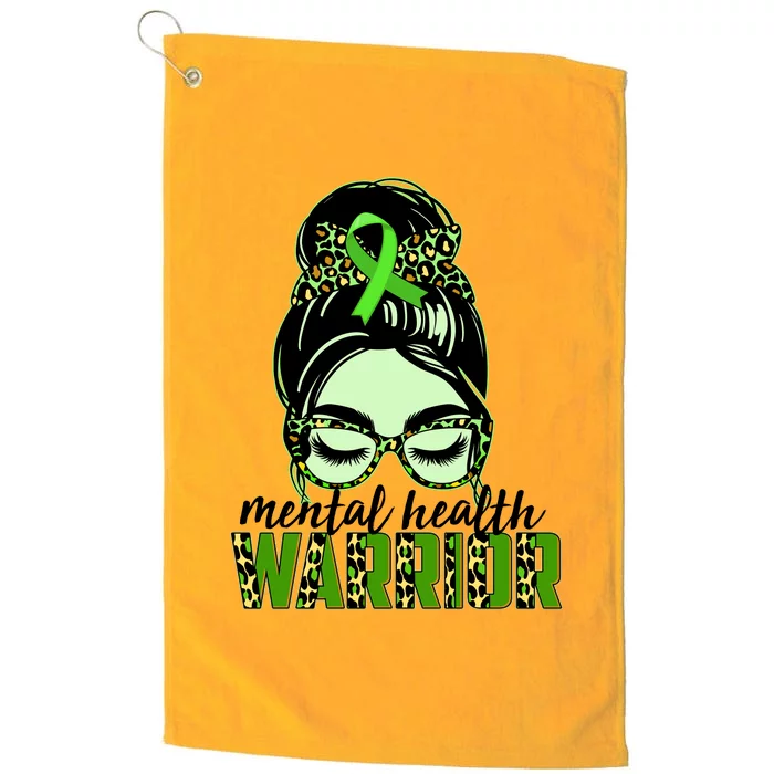 Mental Health Warrior Platinum Collection Golf Towel