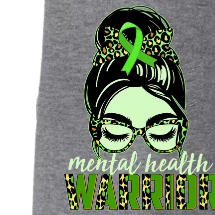 Mental Health Warrior Doggie 3-End Fleece Hoodie