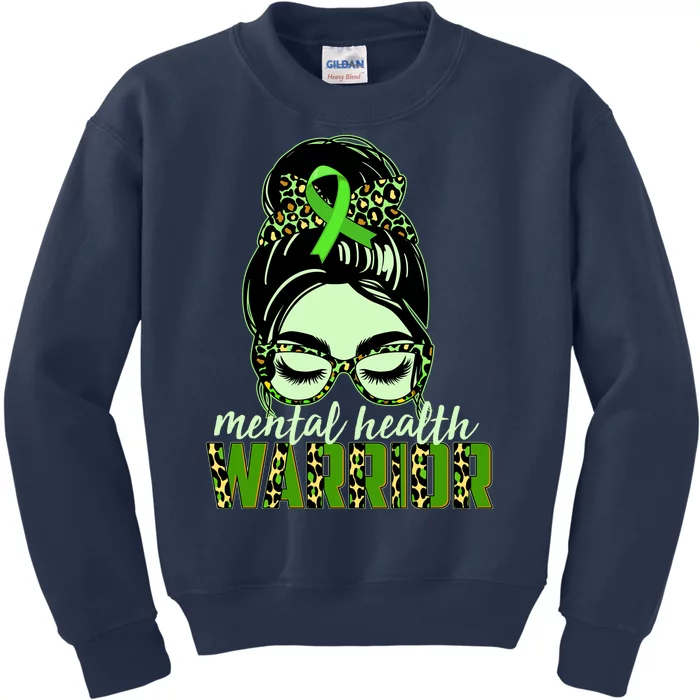 Mental Health Warrior Kids Sweatshirt