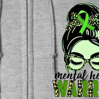 Mental Health Warrior Full Zip Hoodie