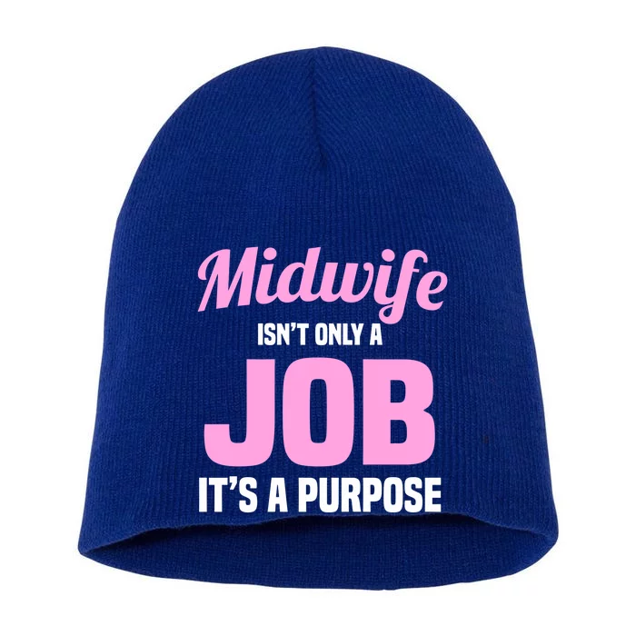 Midwife Healthcare Worker Labour Birth Job Purpose Gift Short Acrylic Beanie