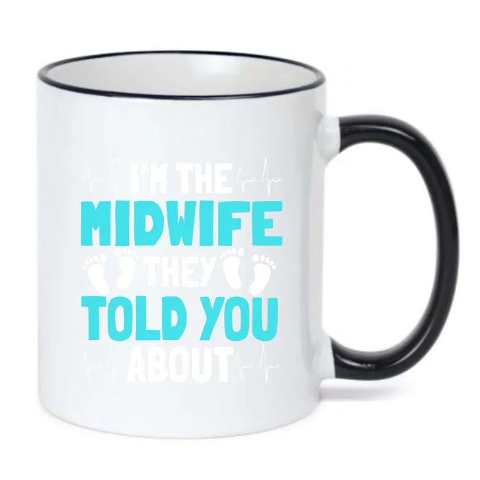 Midwife Healthcare Worker Obstetrician Labour Birth Gift Black Color Changing Mug