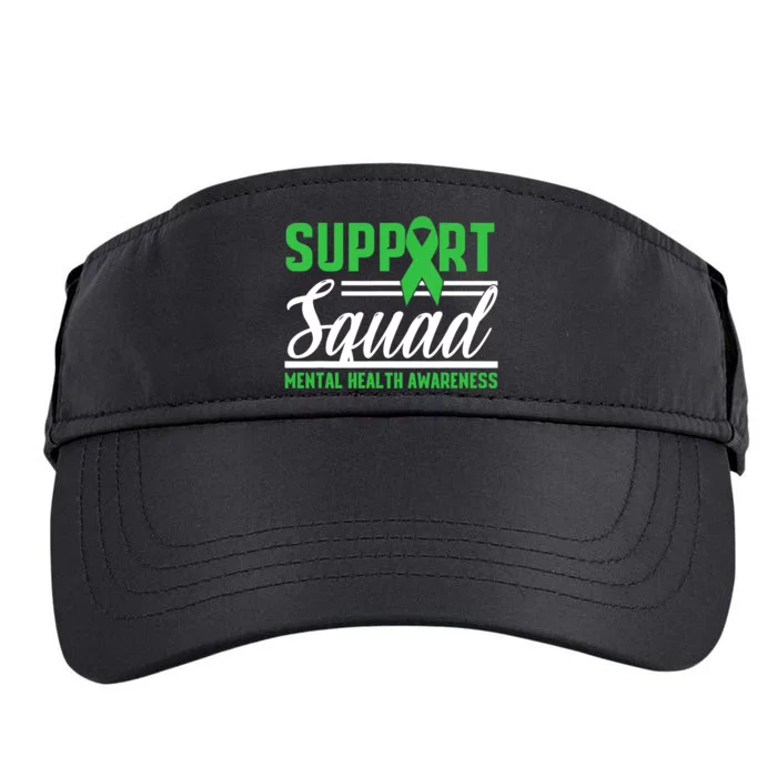 Mental Health Warrior Support Squad Mental Health Awareness Adult Drive Performance Visor