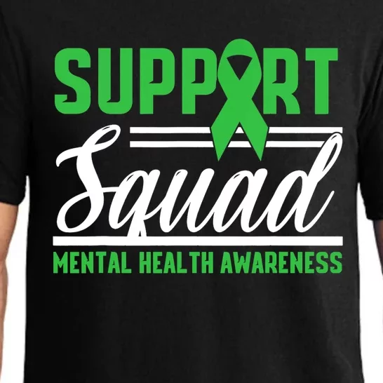 Mental Health Warrior Support Squad Mental Health Awareness Pajama Set