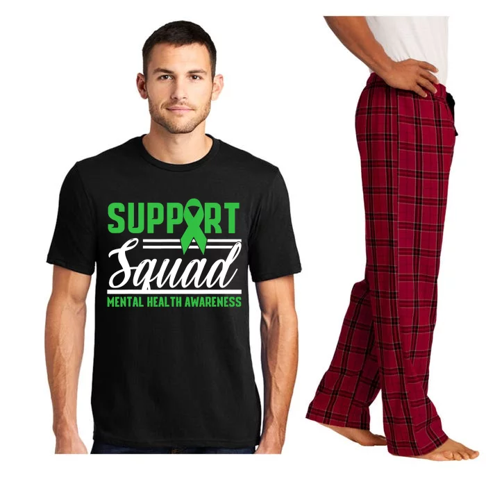 Mental Health Warrior Support Squad Mental Health Awareness Pajama Set