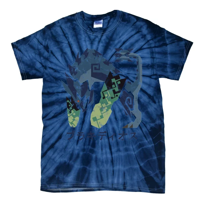 Monster Hunter World Iceborne Brachydios Kanji Icon Tie-Dye T-Shirt