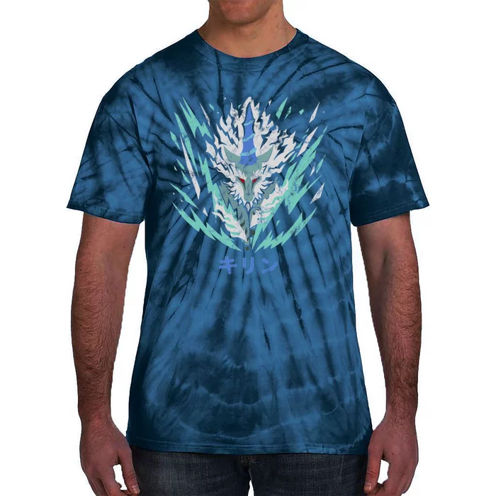 Monster Hunter World Kirin Kanji Icon Tie-Dye T-Shirt