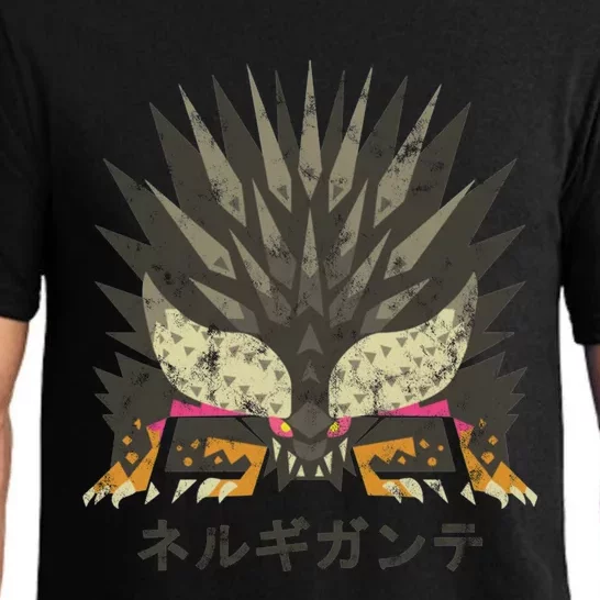 Monster Hunter World Nergigante Kanji Icon Pajama Set