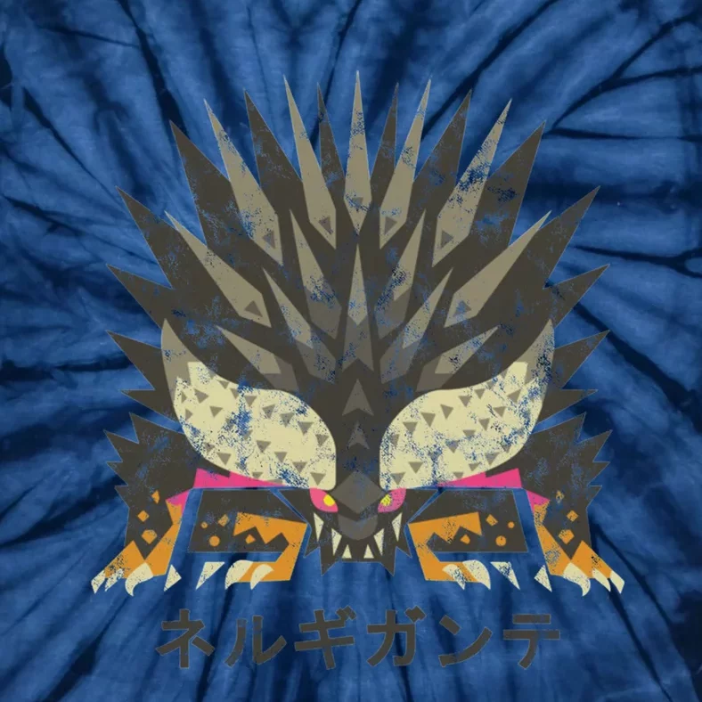 Monster Hunter World Nergigante Kanji Icon Tie-Dye T-Shirt