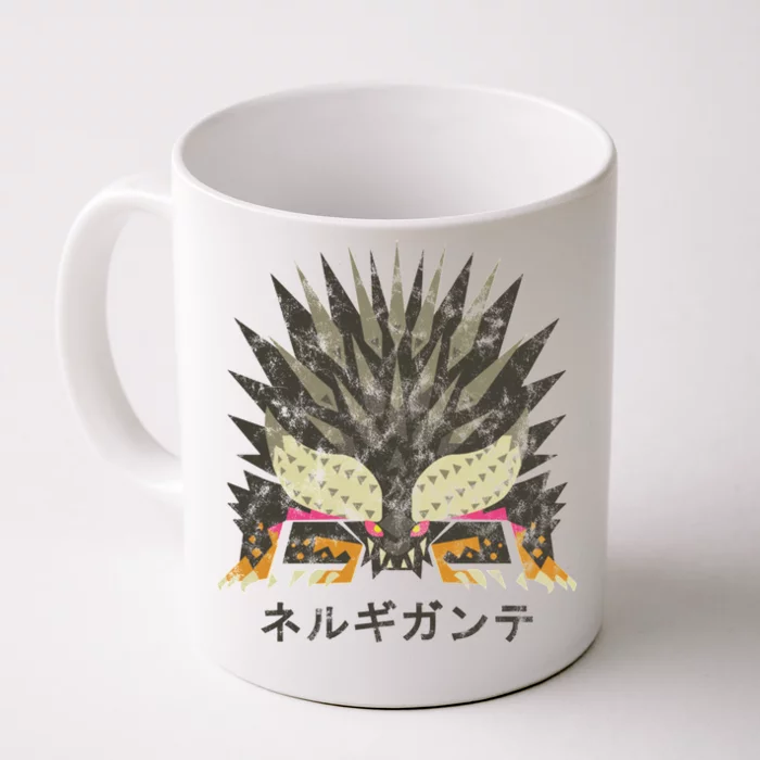 Monster Hunter World Nergigante Kanji Icon Front & Back Coffee Mug