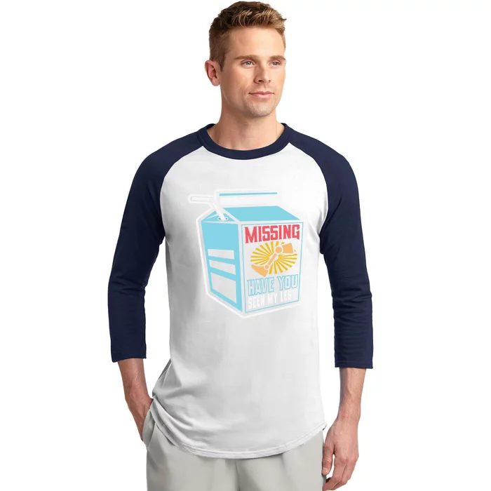 Missing Have You Seen My Leg Leg Amputation Humor Gift Baseball Sleeve Shirt