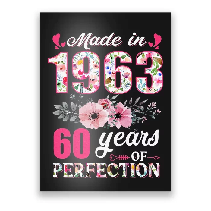  60th Birthday Gifts for Women - 1963 60th Birthday