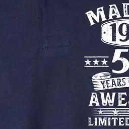 Made In 1974 50 Years Of Being Awesome Limited Edition 50th Birthday Softstyle Adult Sport Polo